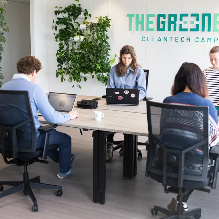 Coworking spaces op The Green Box