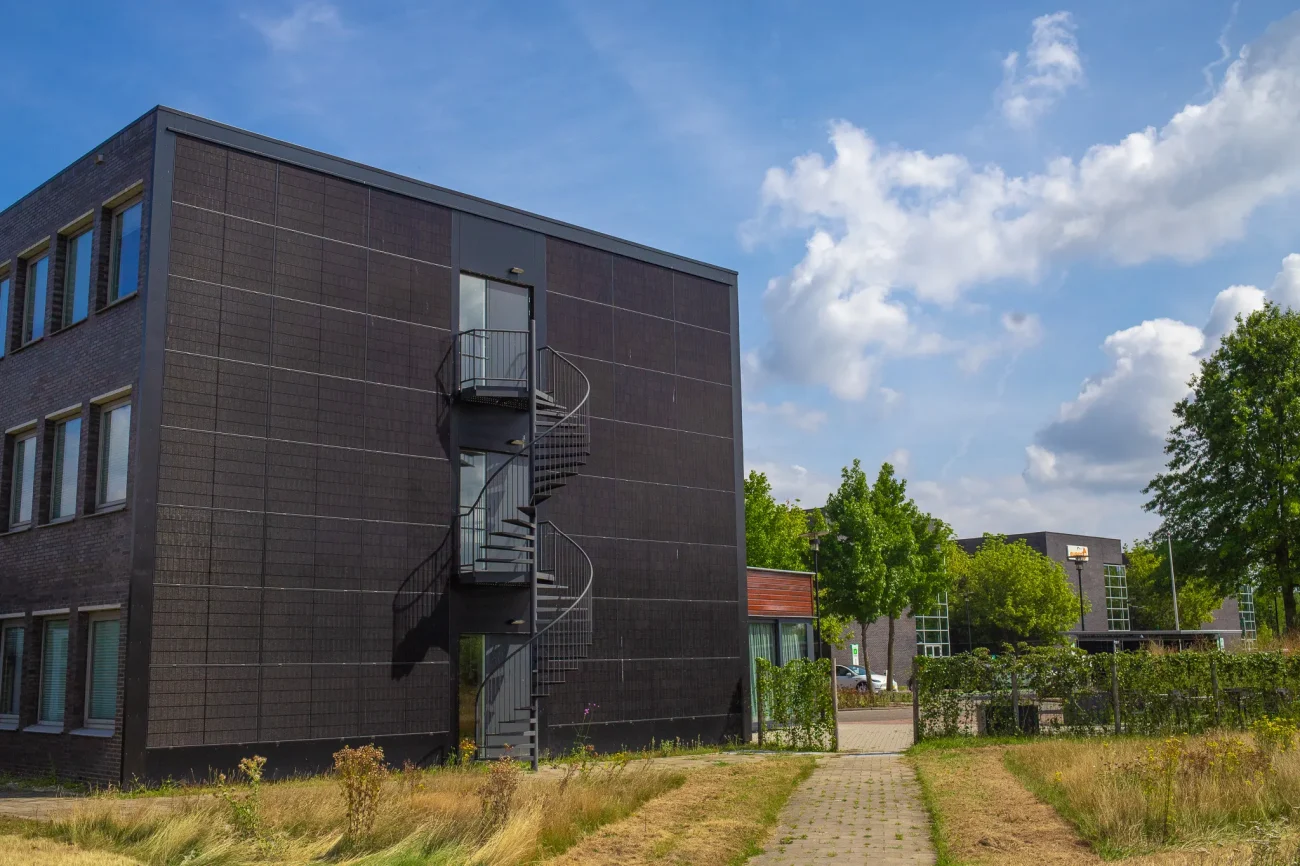 Gevel PV kantoorgebouw